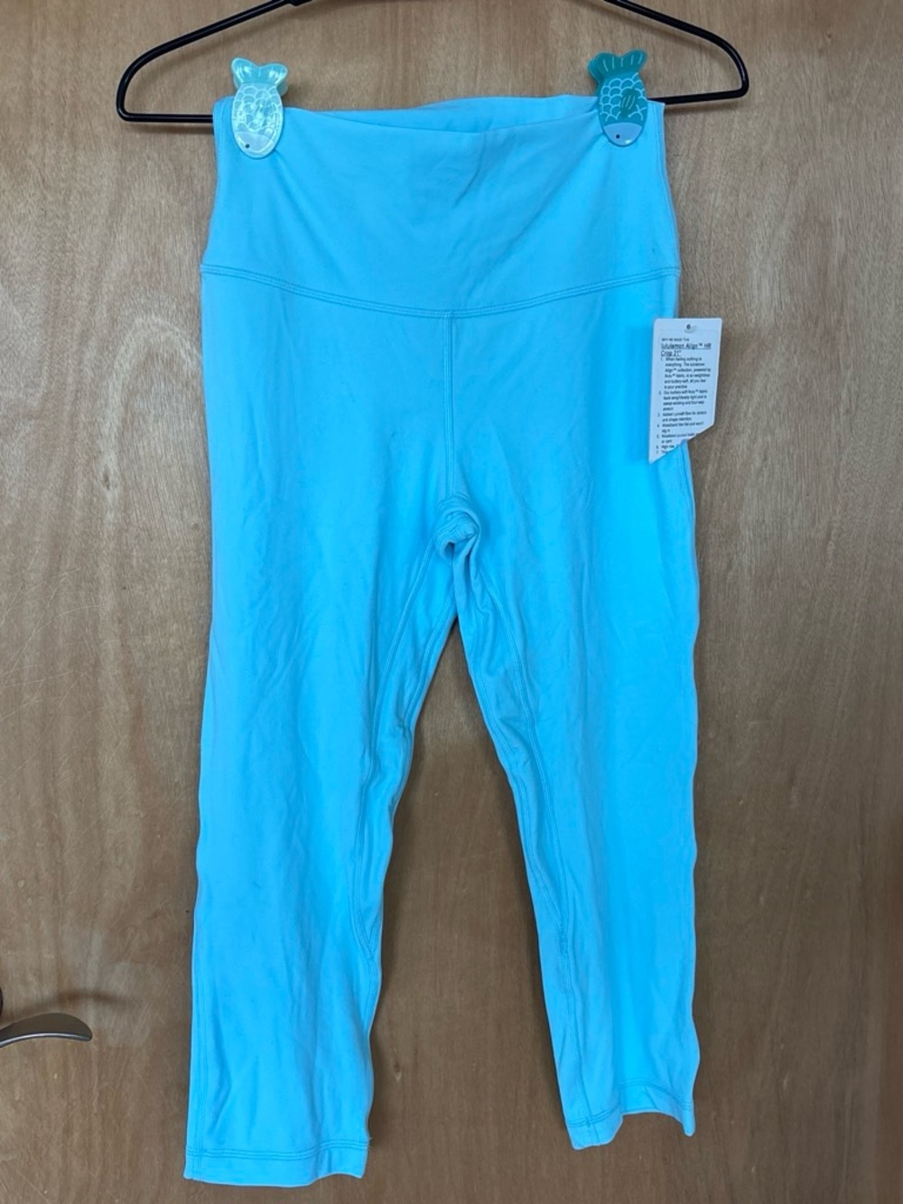 lululemon athletica Kids Aqua Leggings